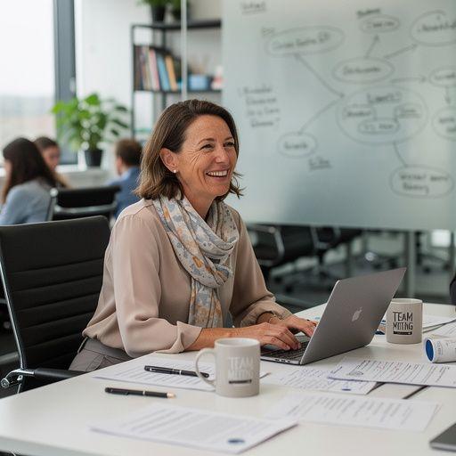 Человек, изучающий материалы по анализу данных на ноутбуке.