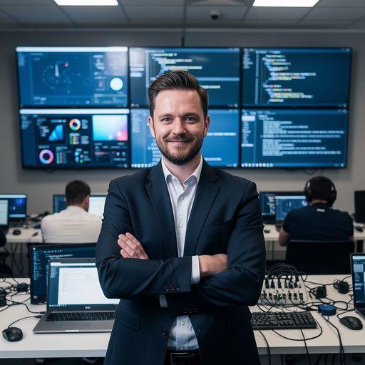 Симуляция виртуальной реальности, используемая для обучения программированию.